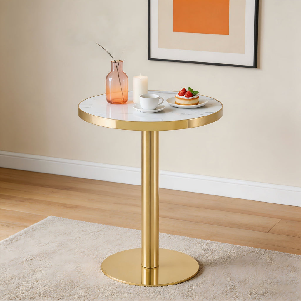 Modern Round Bistro Table