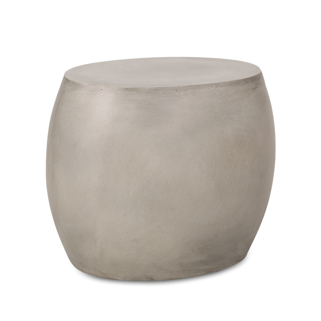 Outdoor Oval Shaped Side Table