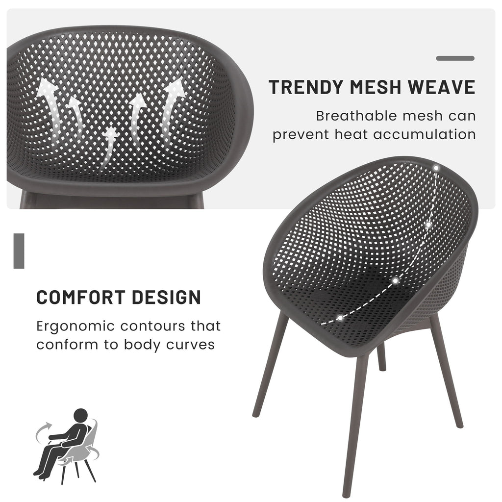 2 Pack Lounge Chair Set & Folding Square Table