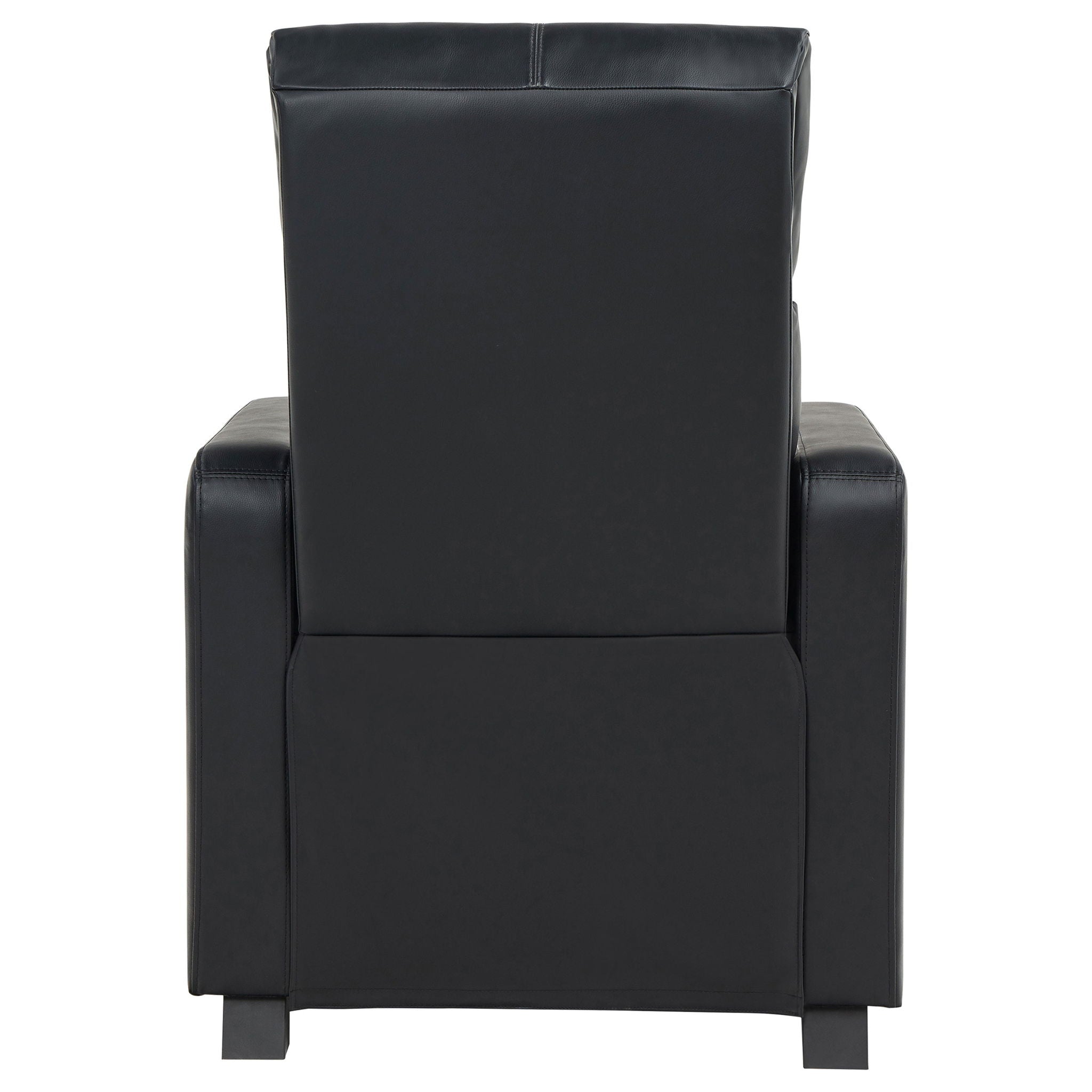 Warren - 3 Seater Reclining Home Theater - Black