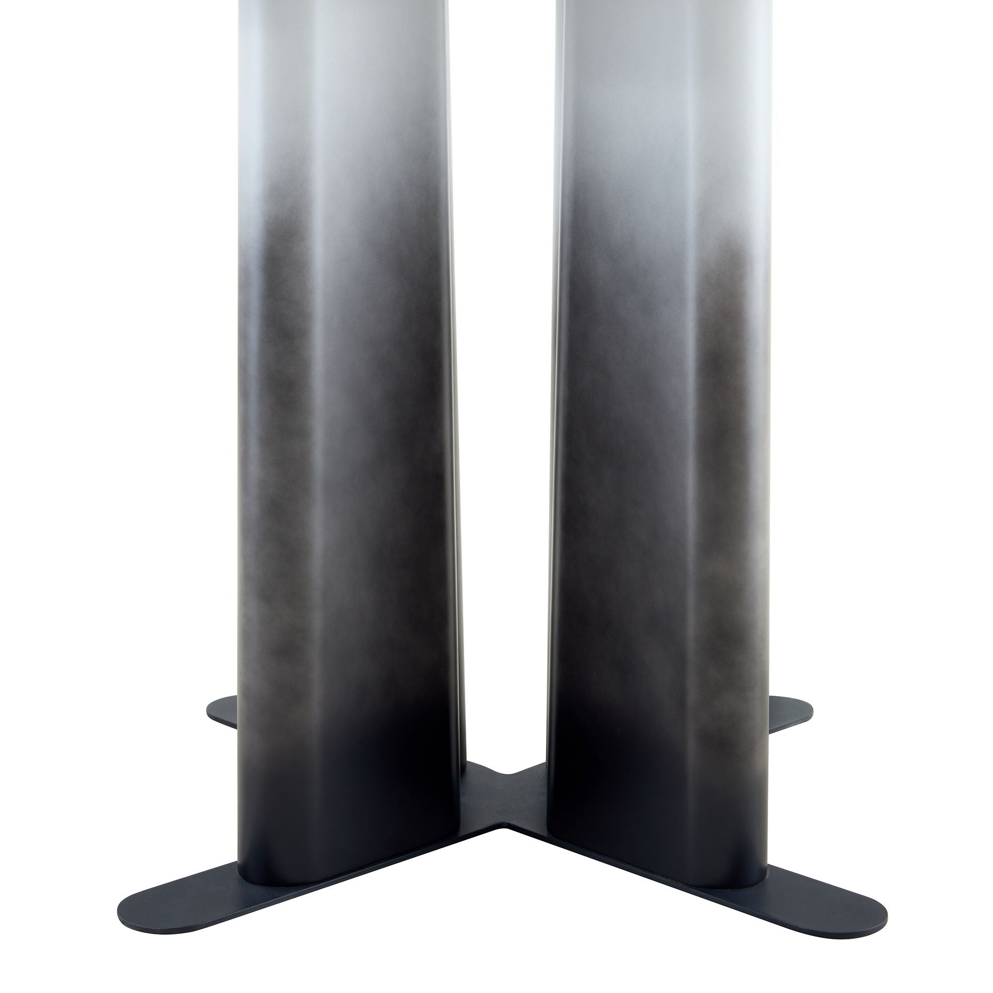 Round Dining Table With Cross Base, Modern Home Furniture
