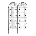 Metal Garden Trellis Rustproof Trellis For Climbing Plant Outdoor Flower Support