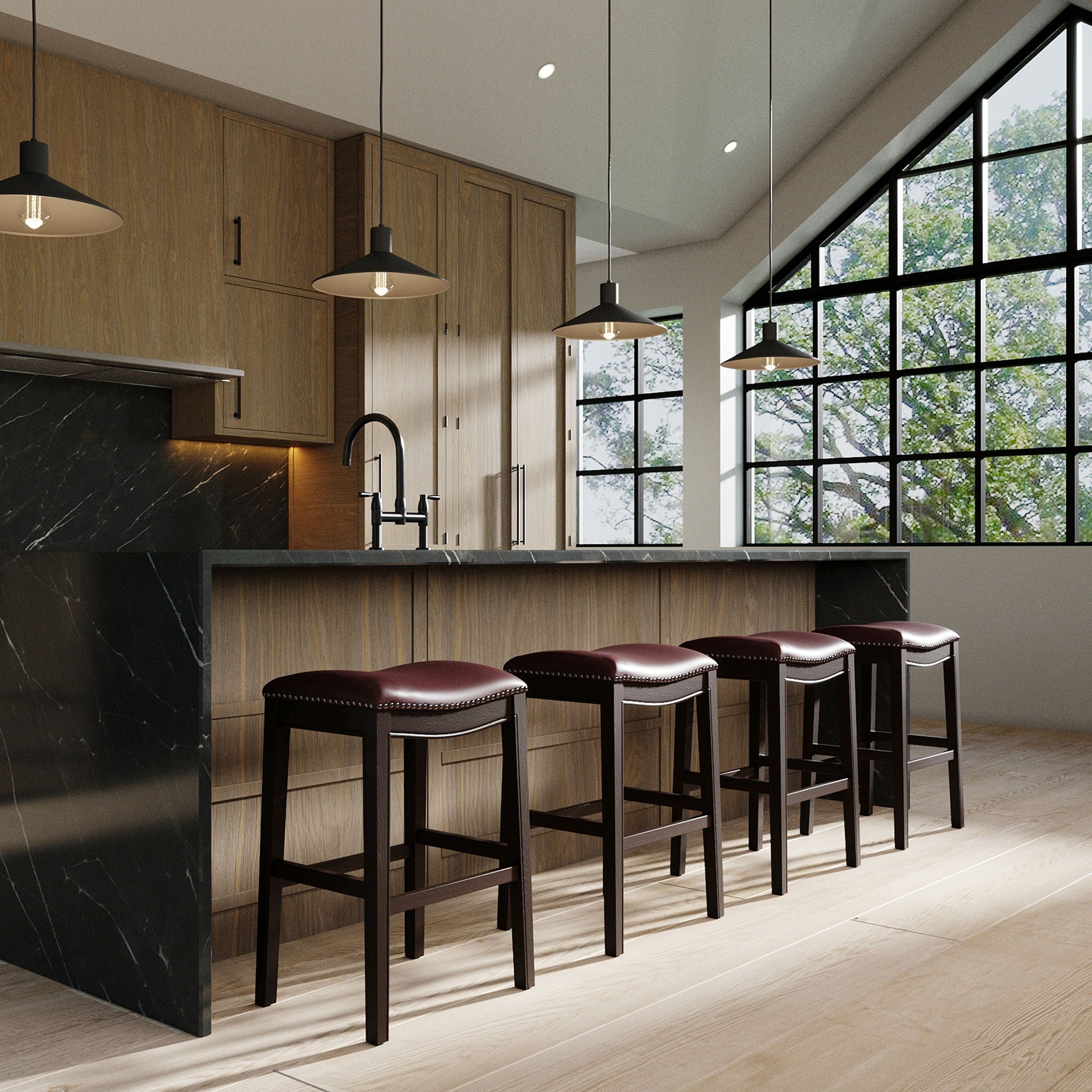 Modern Stool & Nail Head Detailing