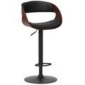 Archer - Adjustable Swivel Bar Stool - Black