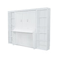 Murphy Bed With Desk And Bookshelf