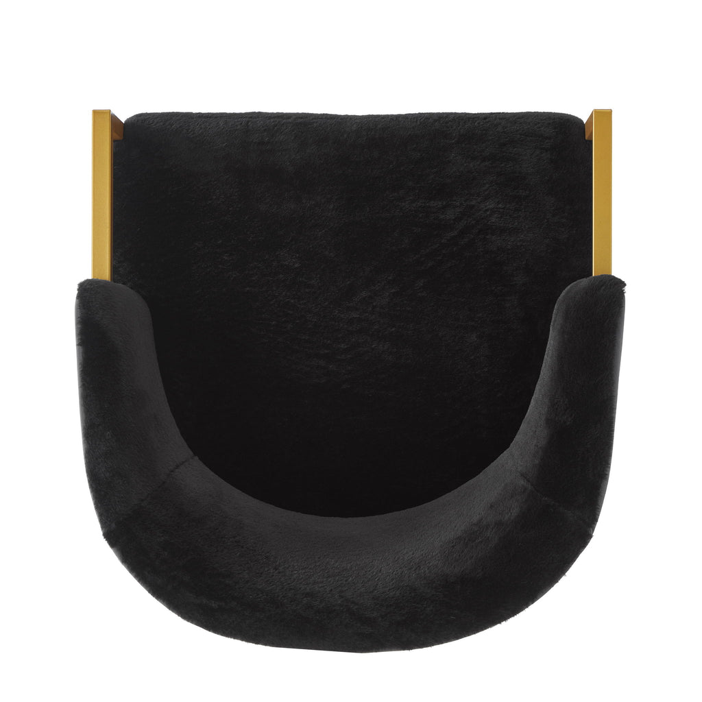 Upholstered Reading Accent Armchair For Living Room