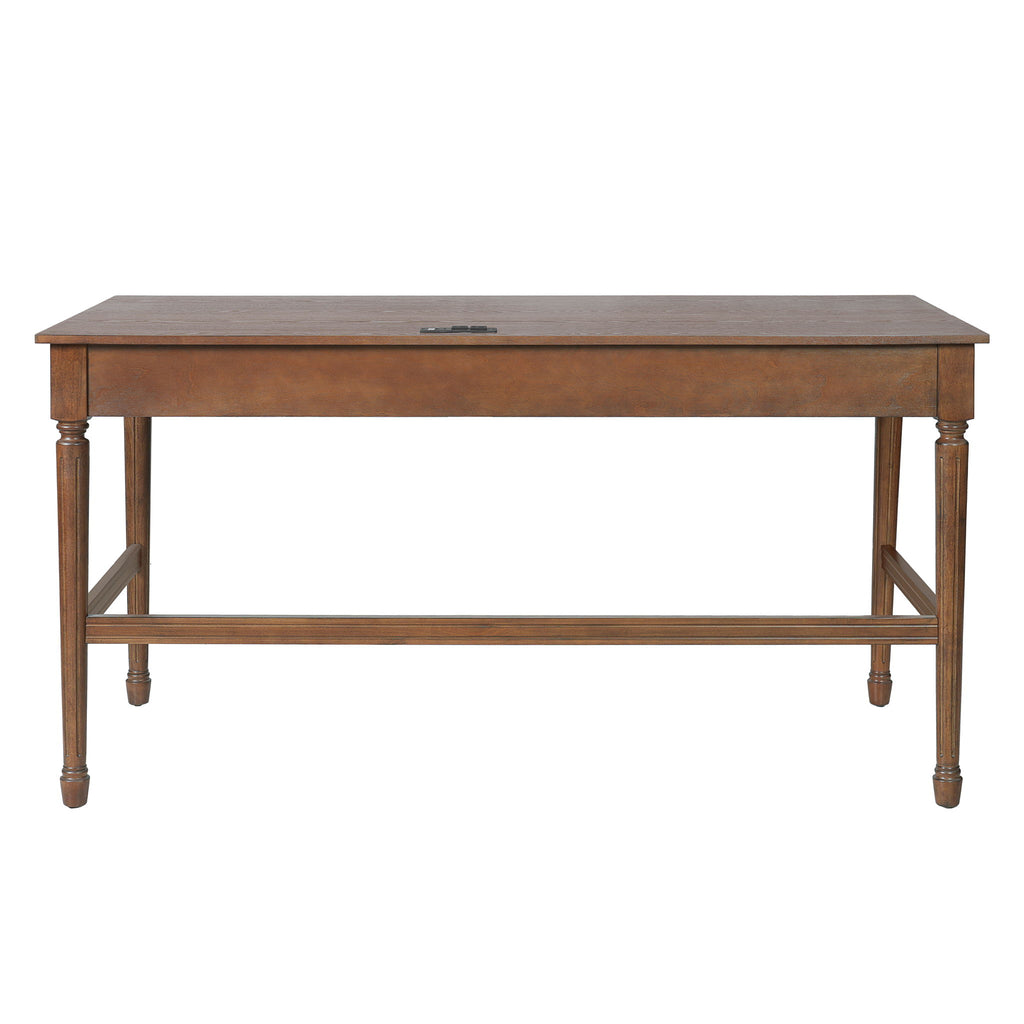Modern Writing Desk With Drawers For Home Office