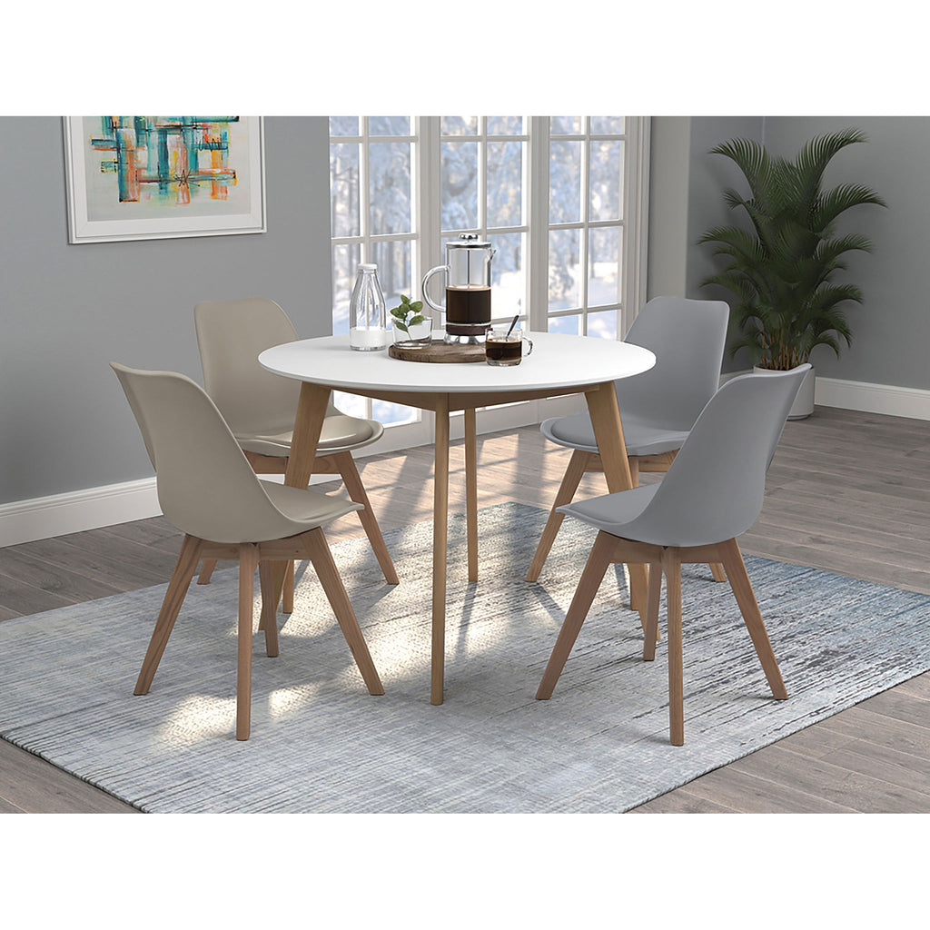 Elegant Padded Side Chair (Set Of 2)