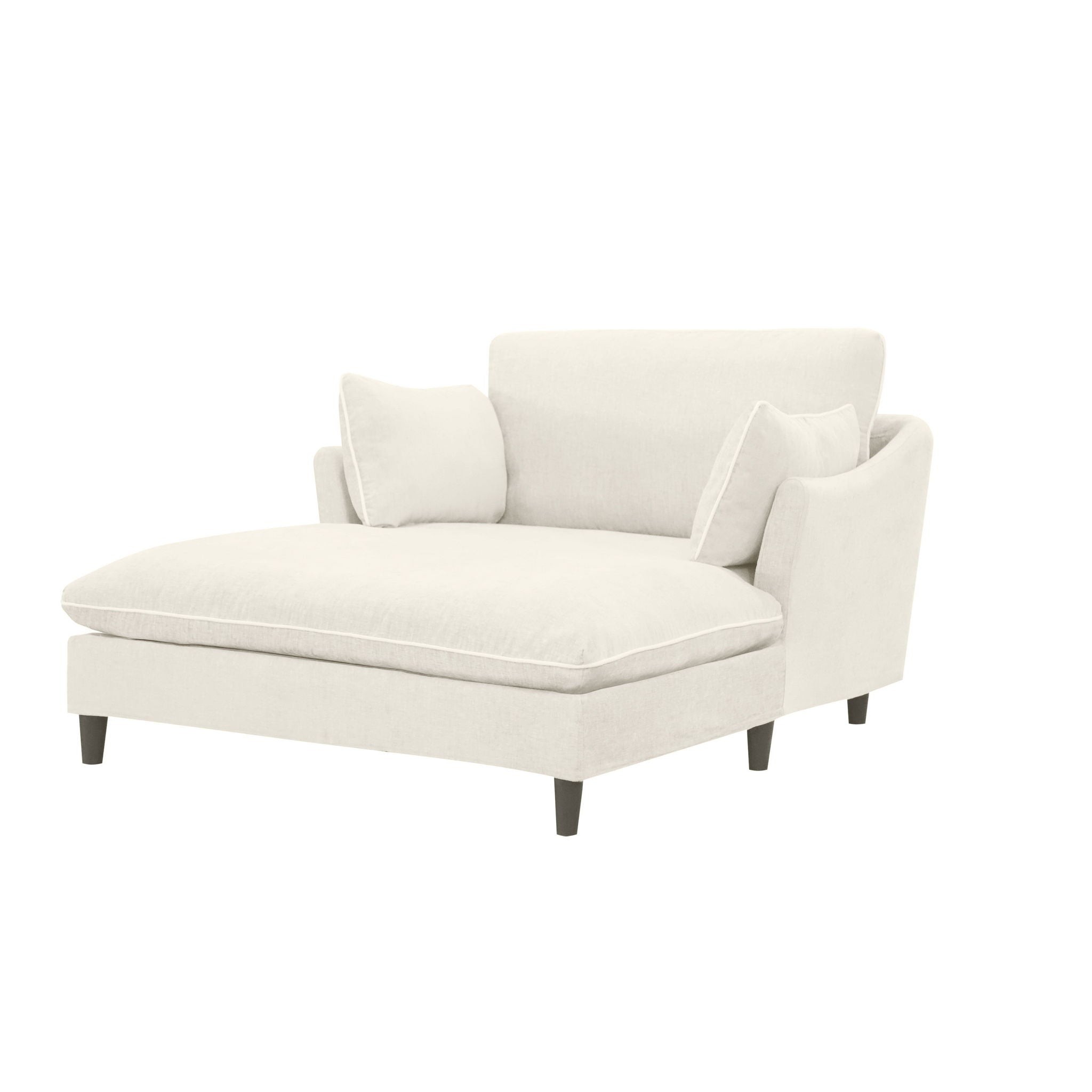 Modern Chaise Lounge Couch Sofa Bed With Pillows