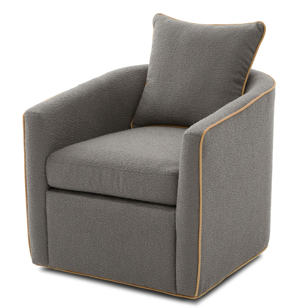 Swivel Accent Chair, Rotating Base, For Living Room