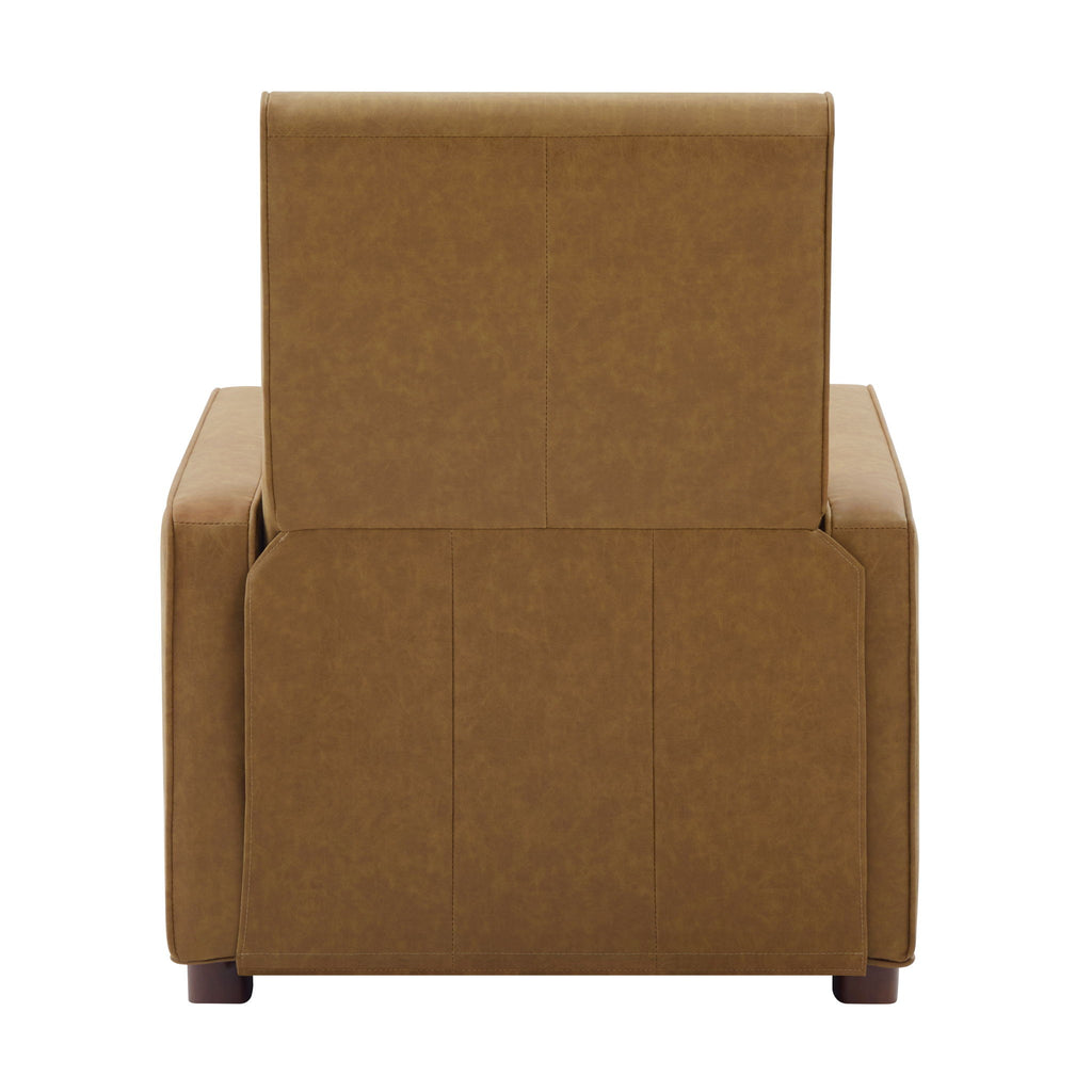 Manual Recliner Chair, 2 Position With 160° Adjustable Backrest For Living Room