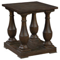 Byer - Rectangular Side End Table Coffee - Coffee