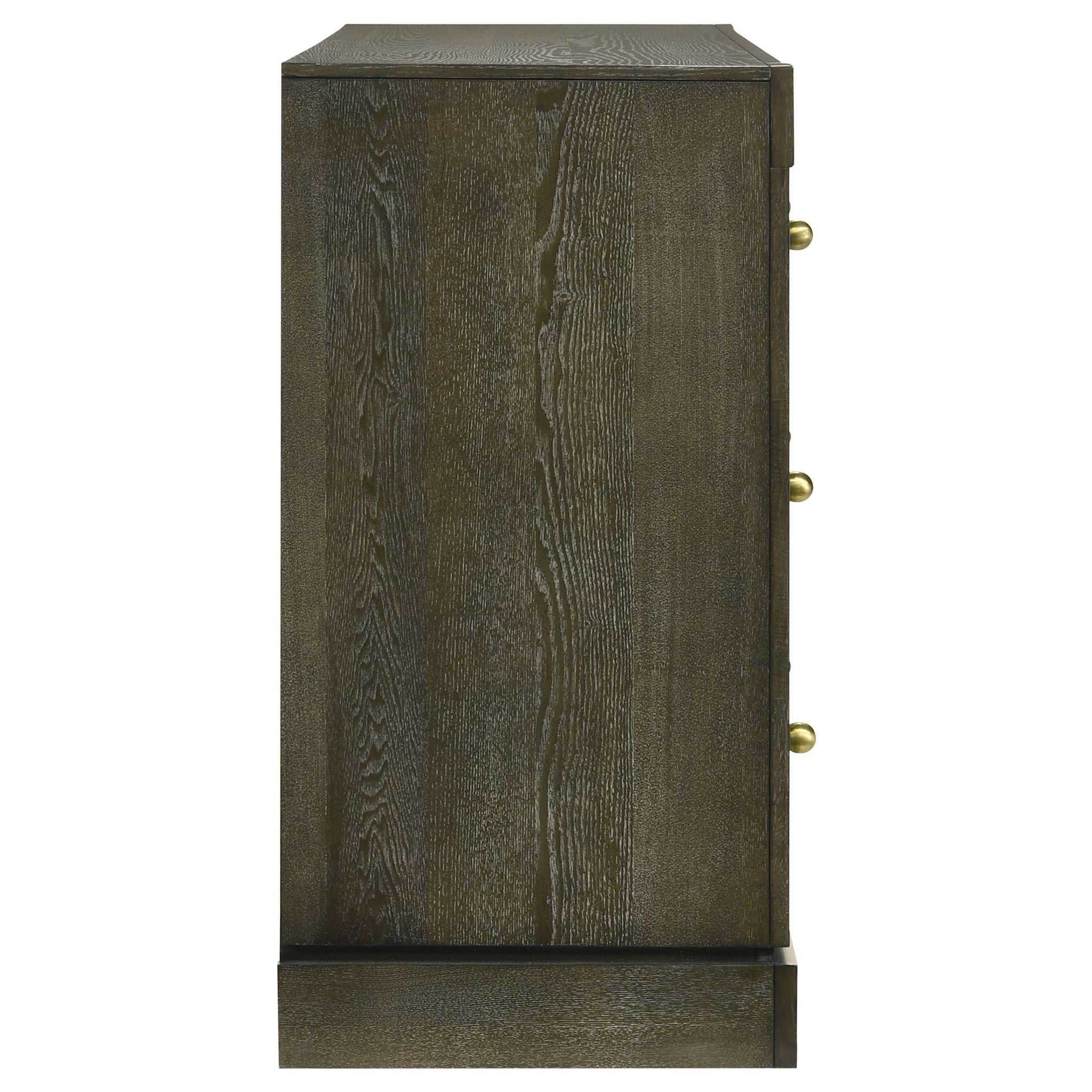 Sundance - 6 Drawer Dresser Cabinet - Dark Brown