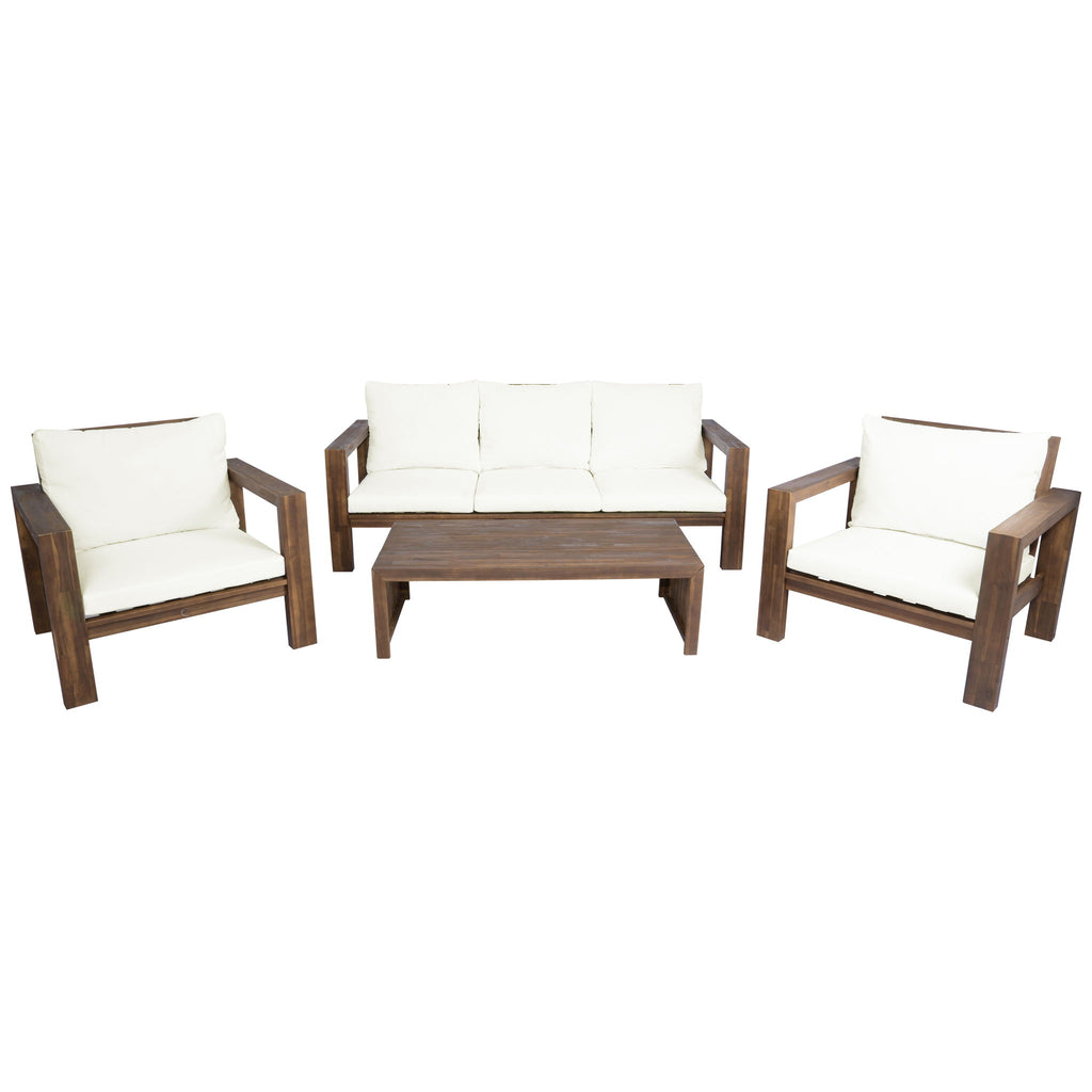4 Piece Patio Sofa Set