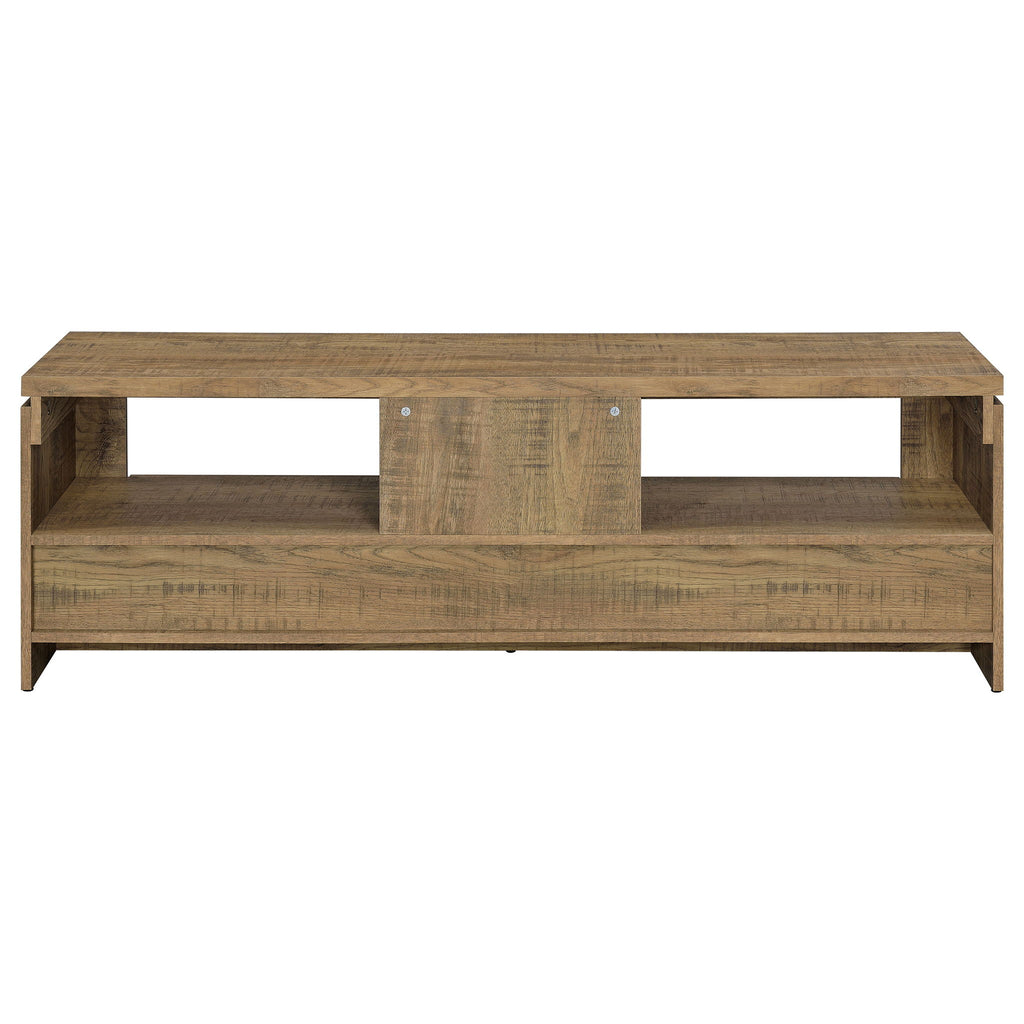 Tesoro - TV Stand With 2 Drawers - Mango Color