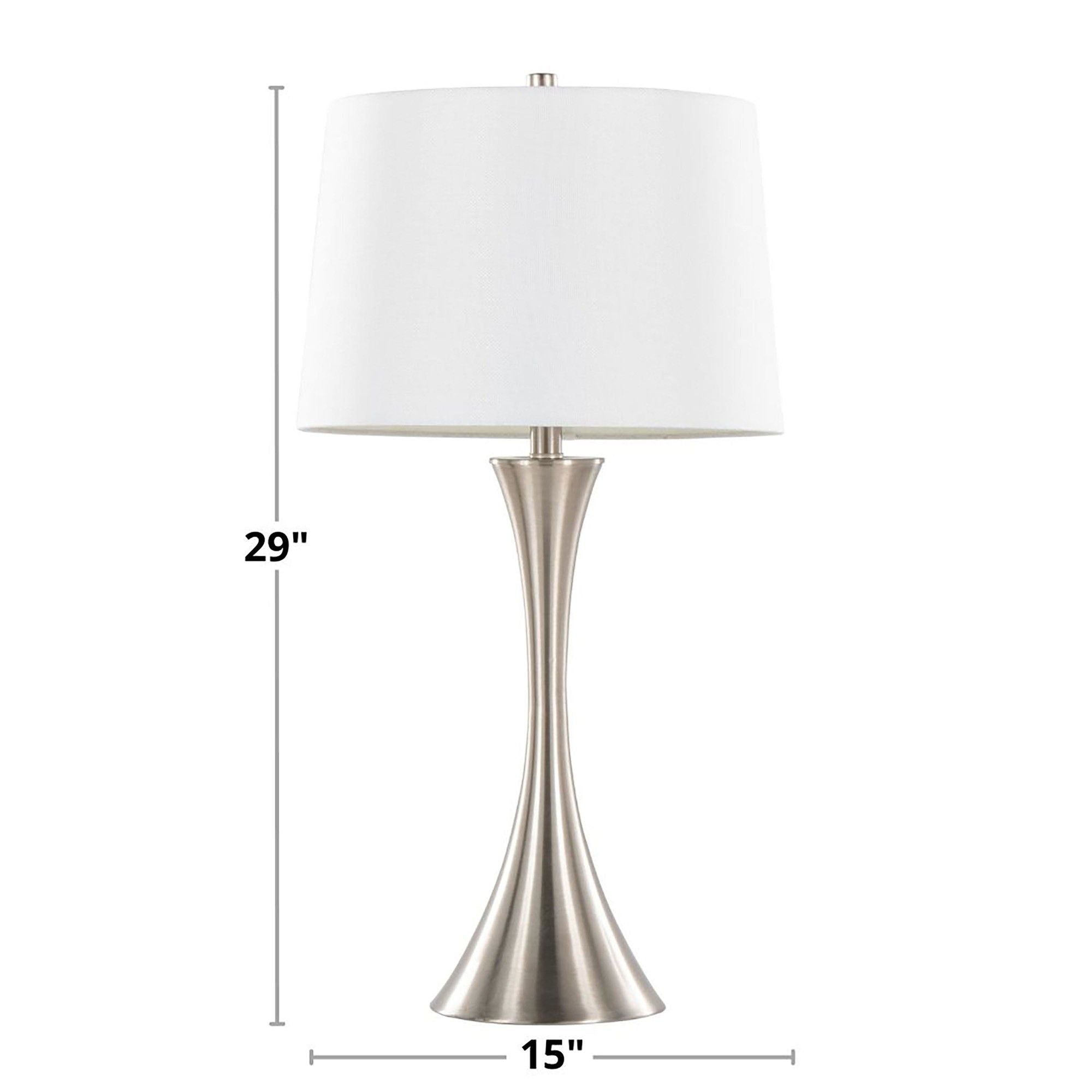 Lenuxe - Contemporary Elegant Table Lamp (Set of 2)