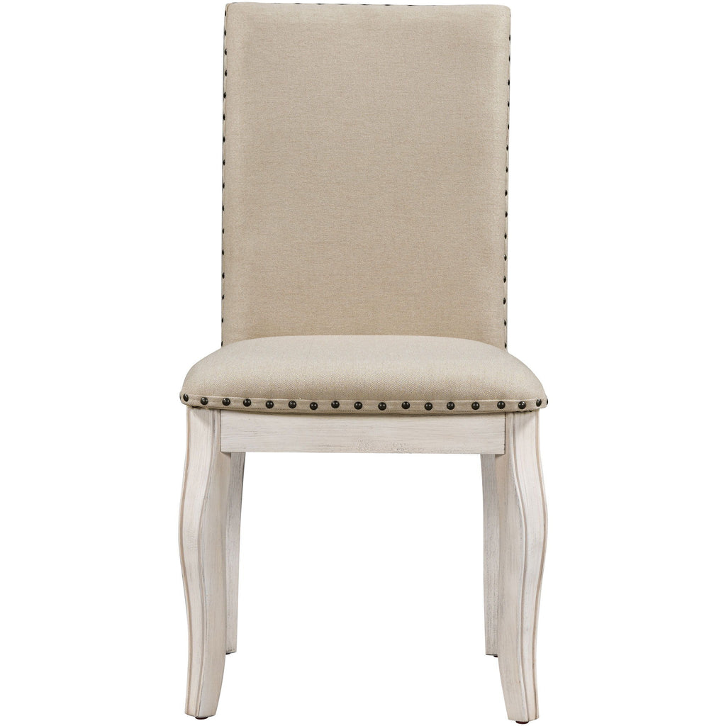 Upholstered Dining Chairs With Nailhead (Set of 2)