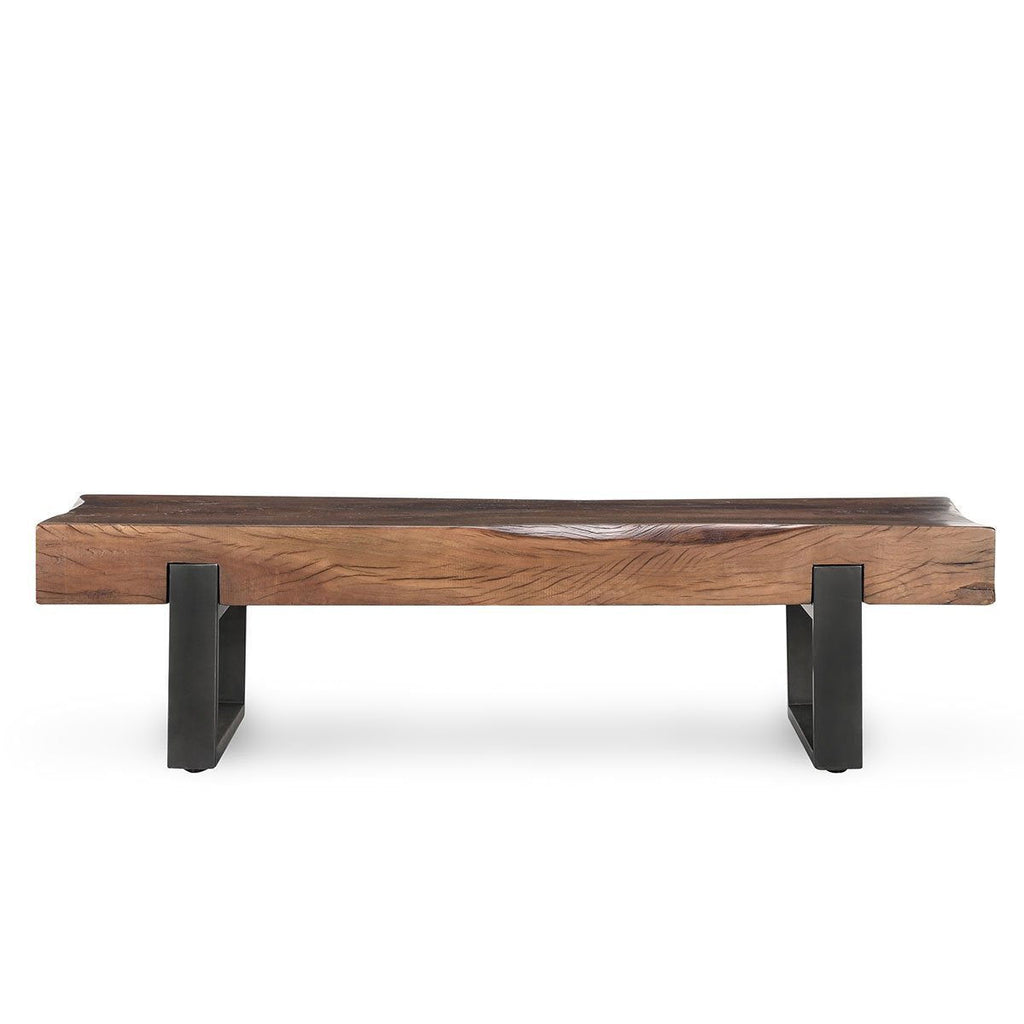 Duarte - Solid Wood Bench - Reclaimed Brown