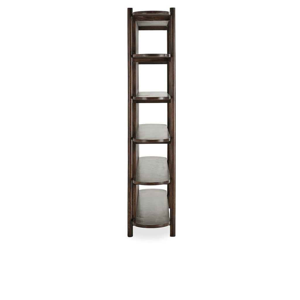 Redford - Tall Bookcase - Bark Brown