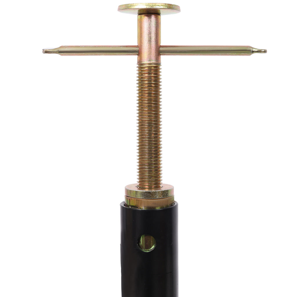 RV Adjustable Telescoping Stabilizer Jack Stand Supports Stabilizer, 16" To 30" (Set of 2) - Black