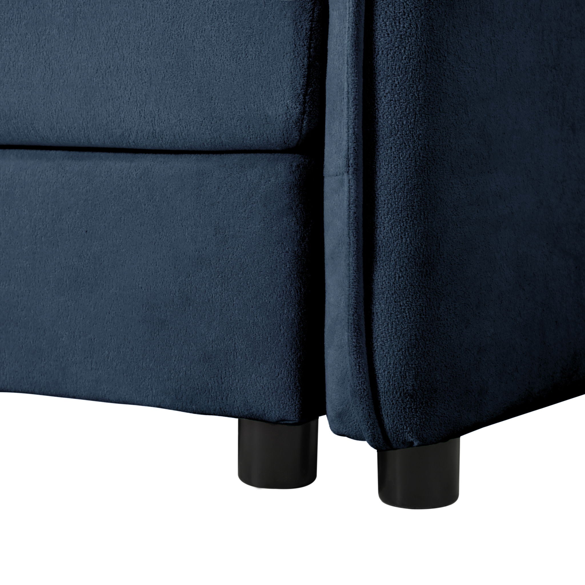Modern Upholstered Loveseat And Armchair Set With Pillows