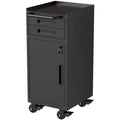 Rolling Tool Cabinet Heavy Duty Garage Storage With Lockable Doors
