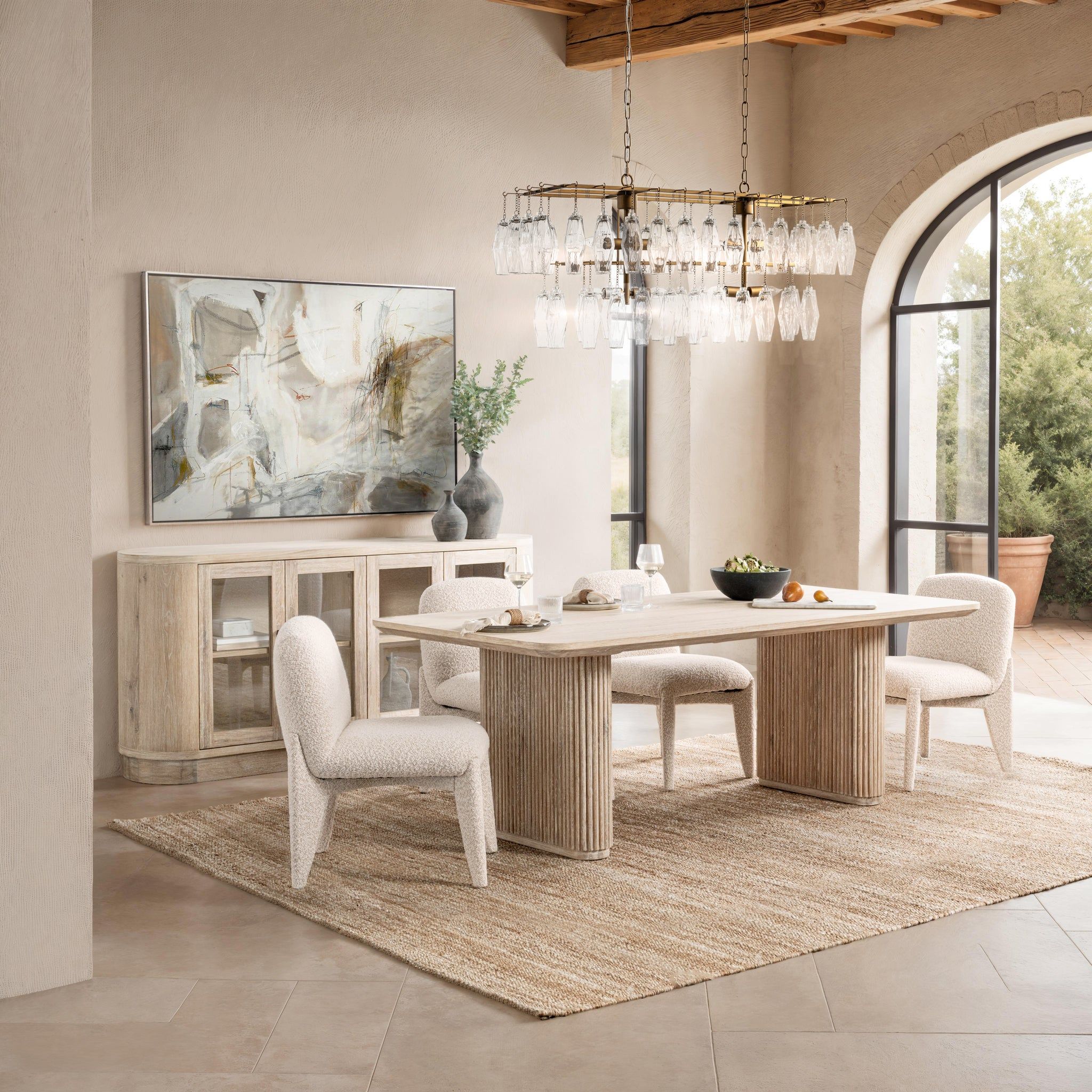 Danson - Upholstered Dining Chair - Fallow Ivory