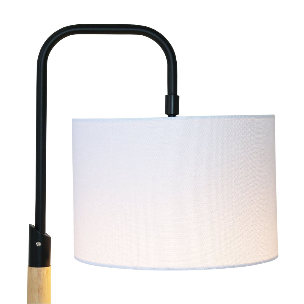 Arcus Paniz - Desk Lamp With Cylinder Shade - Black