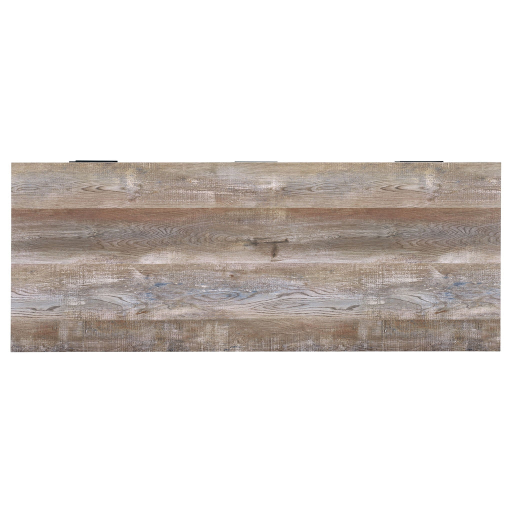 Azura - 4 Drawer Office Desk - Oak