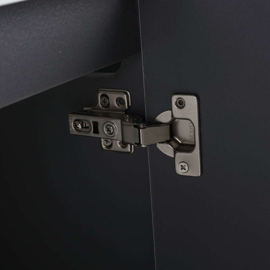 Contemporary Wall Mounted Bathroom Vanity With Soft Close Doors