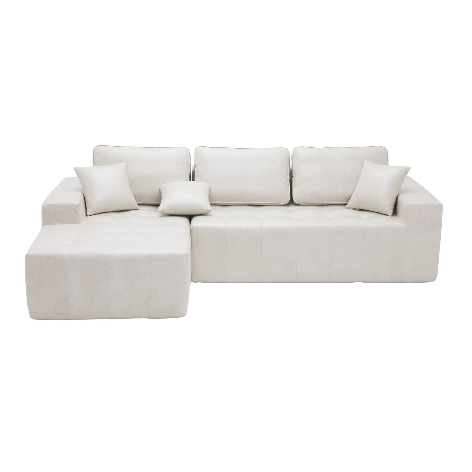 L - Shaped Corner Chaise Sofa Bed
