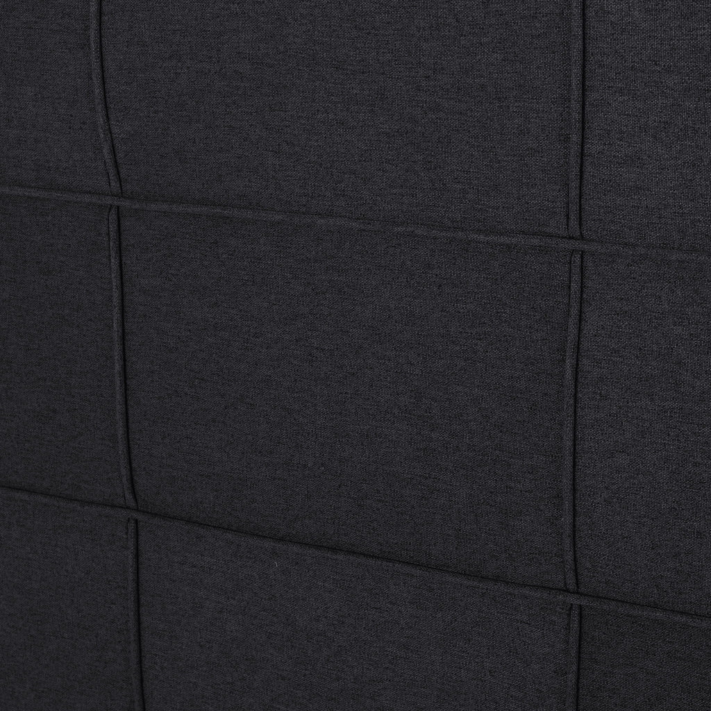 Marakesh - Contemporary Fabric Upholstered King / California King Headboard - Black