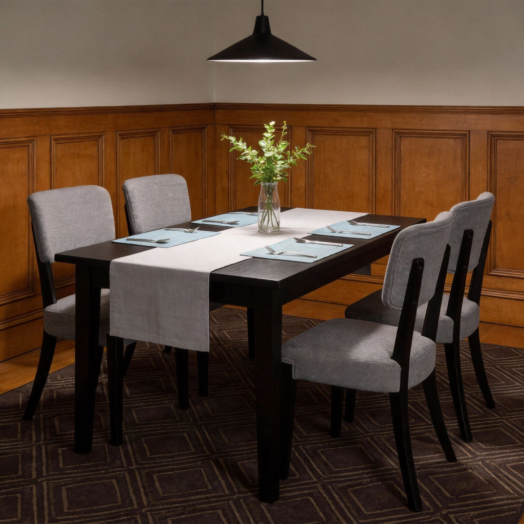 Contemporary Armless Dining Chairs (Set of 2)