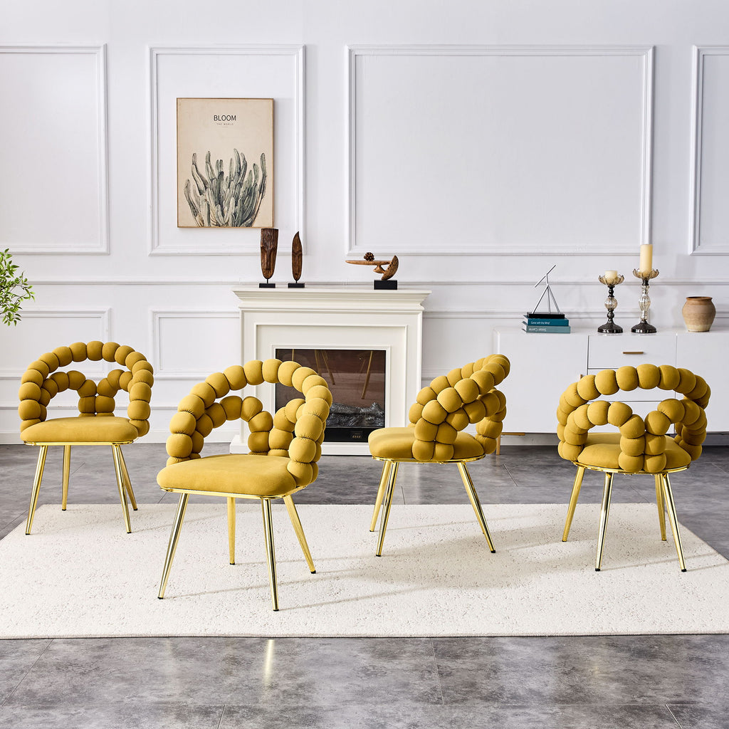 Puffy Bubble, Ball Chain Chairs For Dining Room