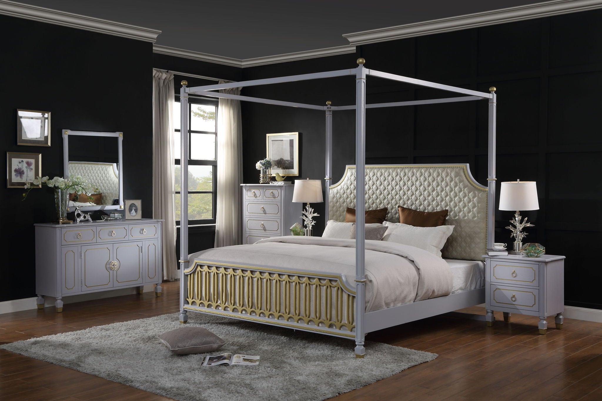 House Beatrice - Mirror - Gray