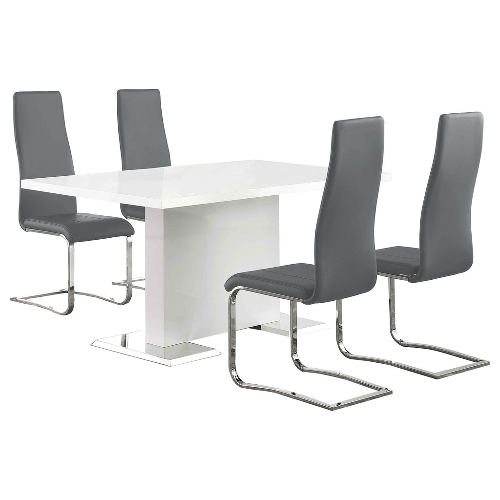 Wenzl - 5 Piece Dining Table Set