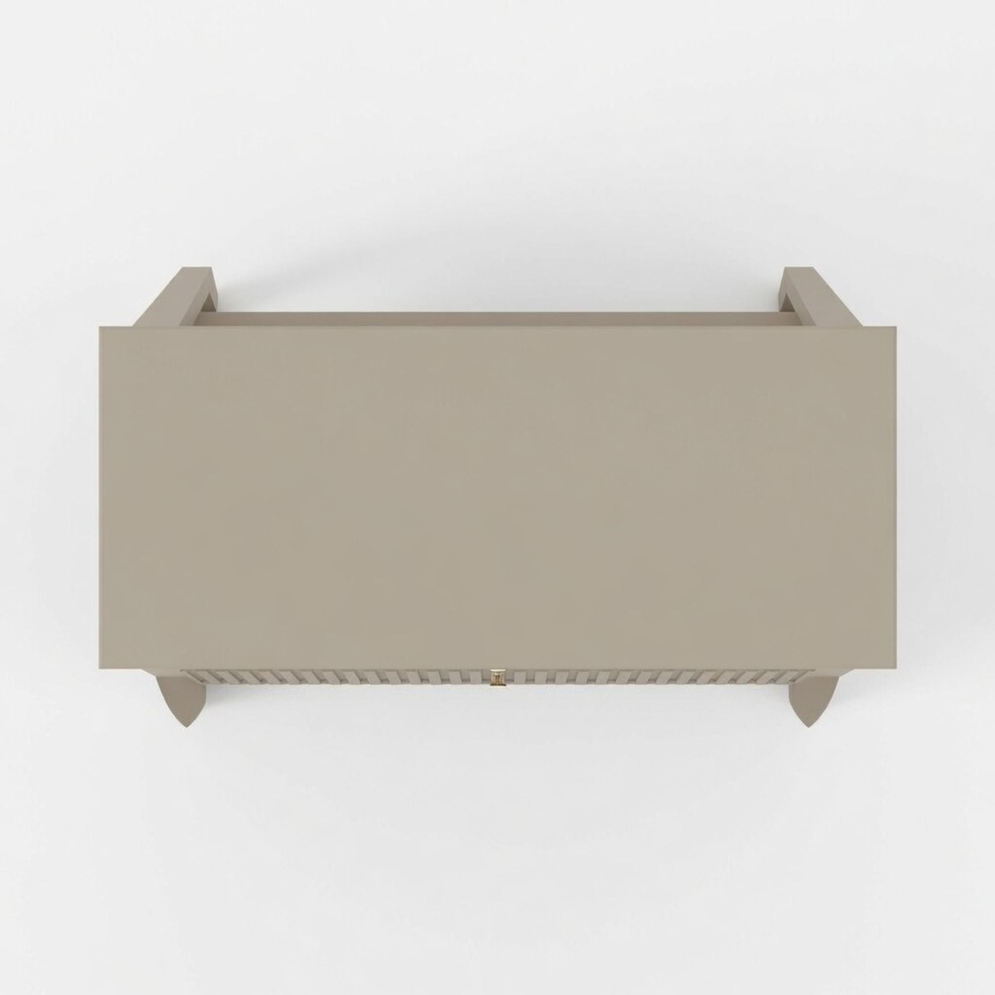 Fluted 3 Drawer Nightstand With Soft Close Slides