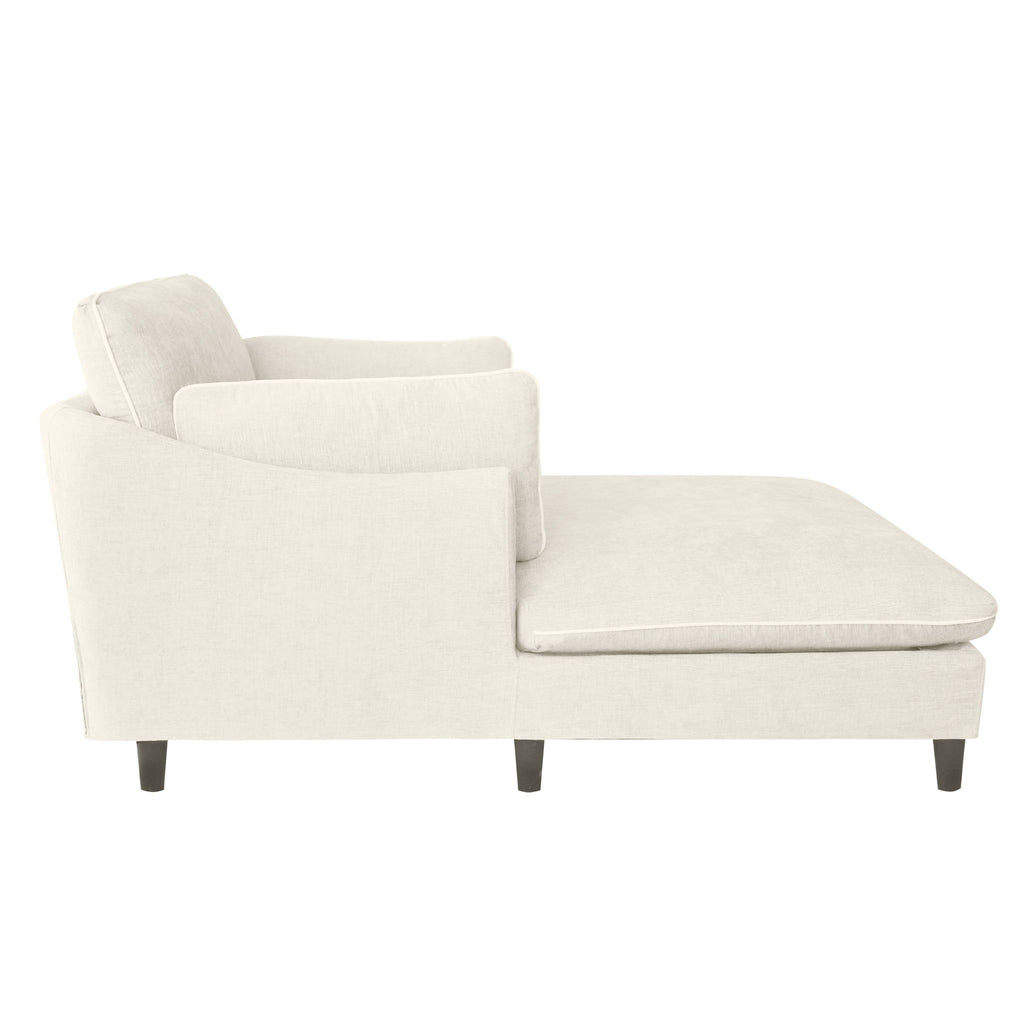 Modern Chaise Lounge Couch Sofa Bed With Pillows