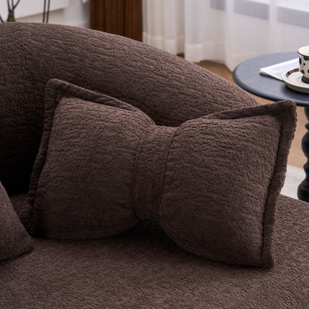 Foldable Sofa Bed, Boneless Couch Convertible Sleeper With 4 Pillows