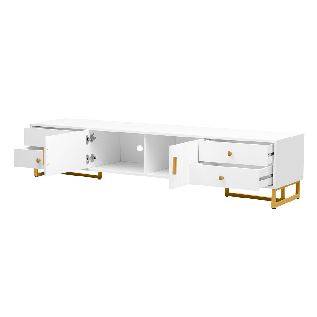 Modern TV Stand With Storage For Living Room
