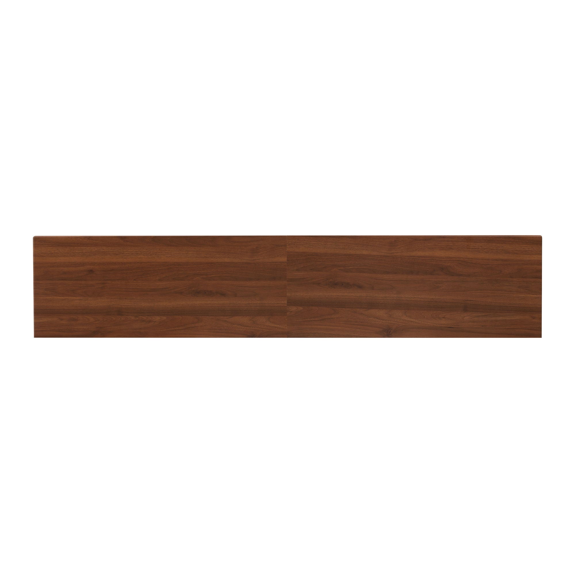 TV Stand, Entertainment Center With Fluted Drawers For Living Room - Walnut