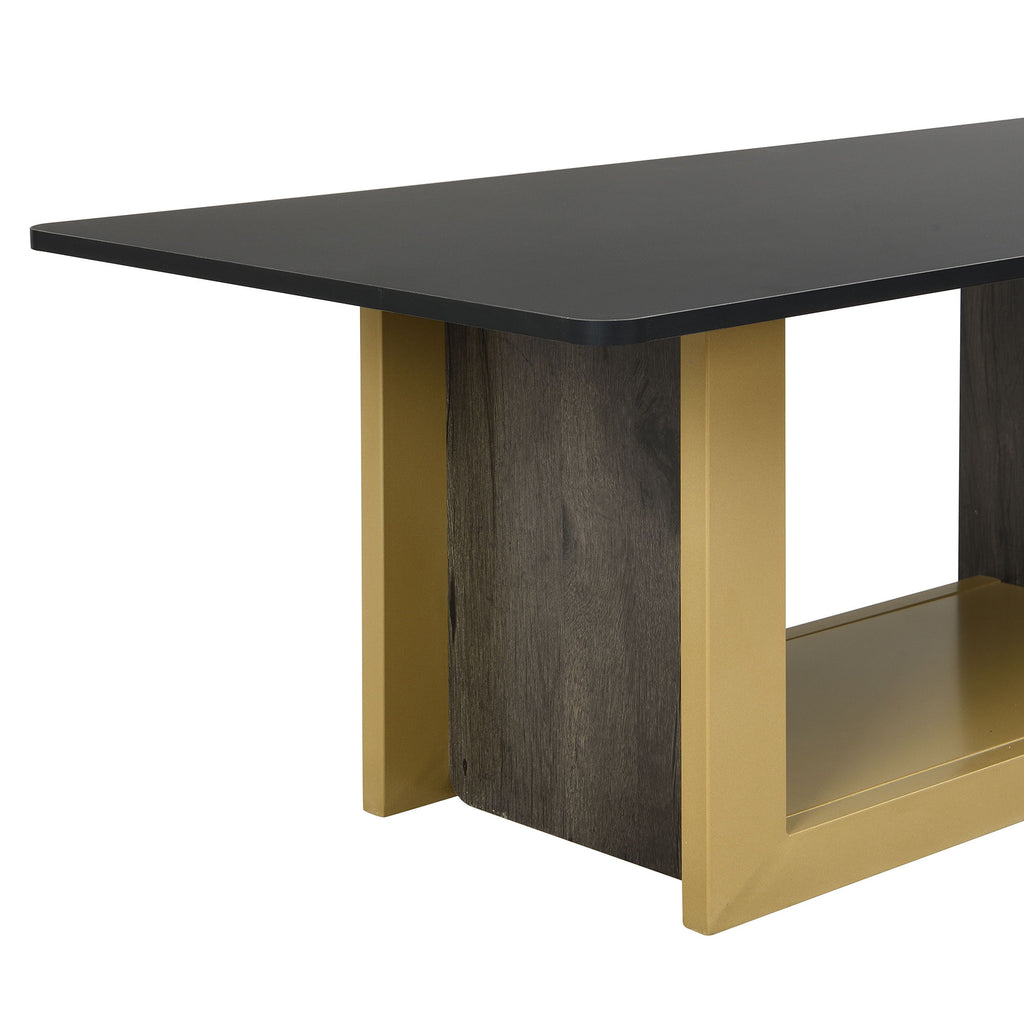 Small Square Coffee Table With End Table (Set of 2)