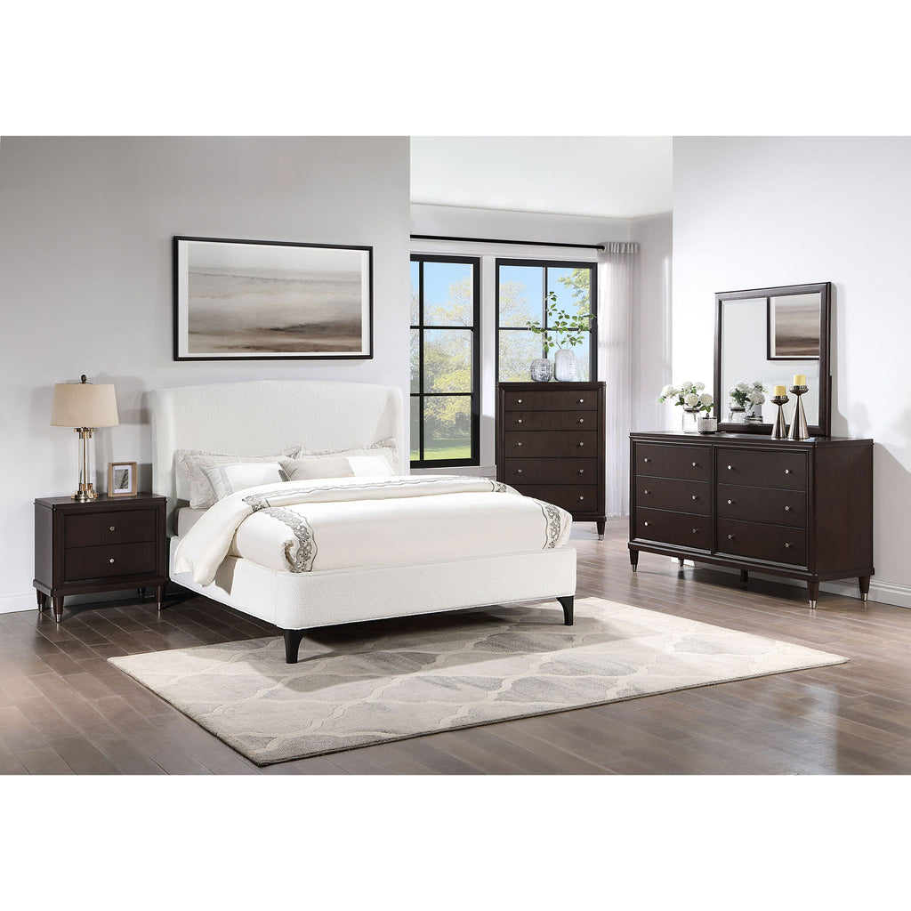 Theodore - Wingback Bed