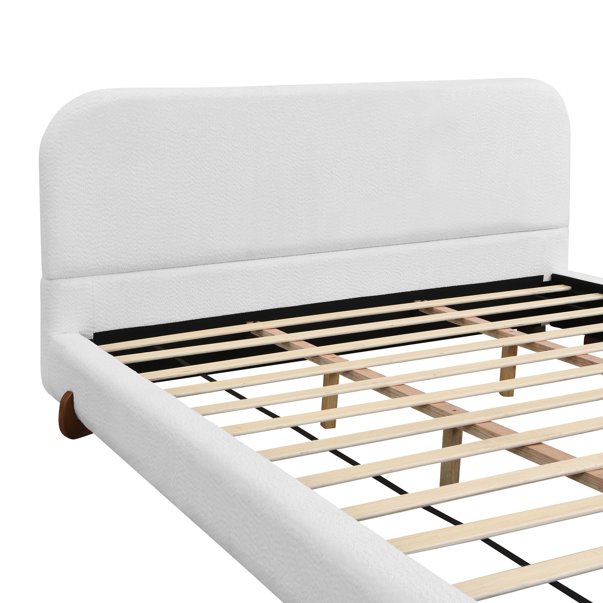 Elegant Upholstered Bed Frame