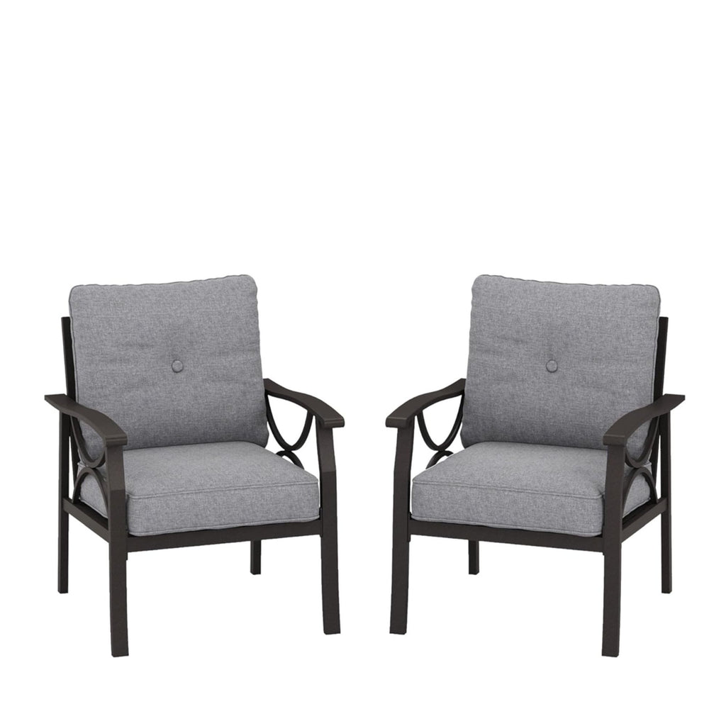 Patio Furniture Set With Coffee Table And Cushions For Backyard