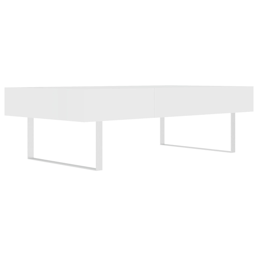 Rectangular Coffee Table With Hidden Storage