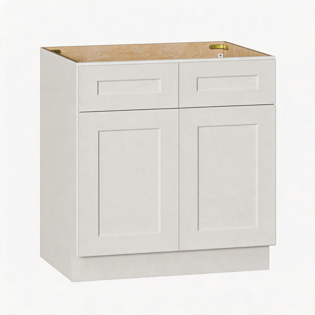 Shaker Base Cabinet With Soft-Close Hinges, Adjustable Shelf