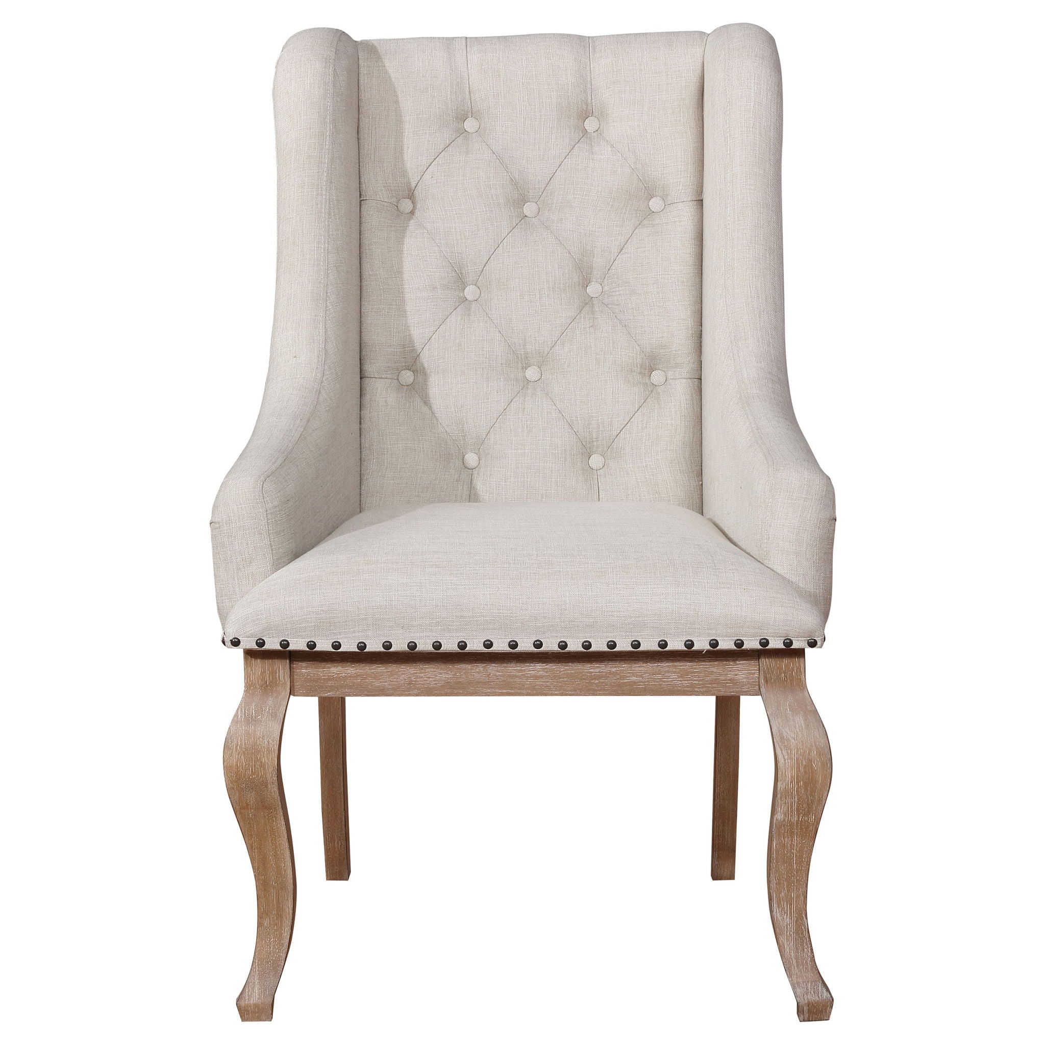 Fremont - Upholstered Dining With Button Tufted (Set of 2) - Brown