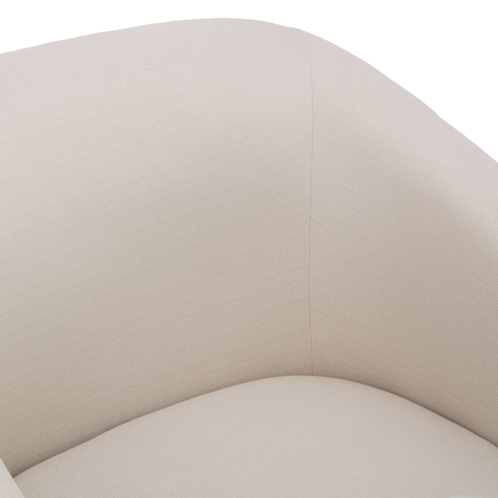 Earl - Skirted Swivel Chair