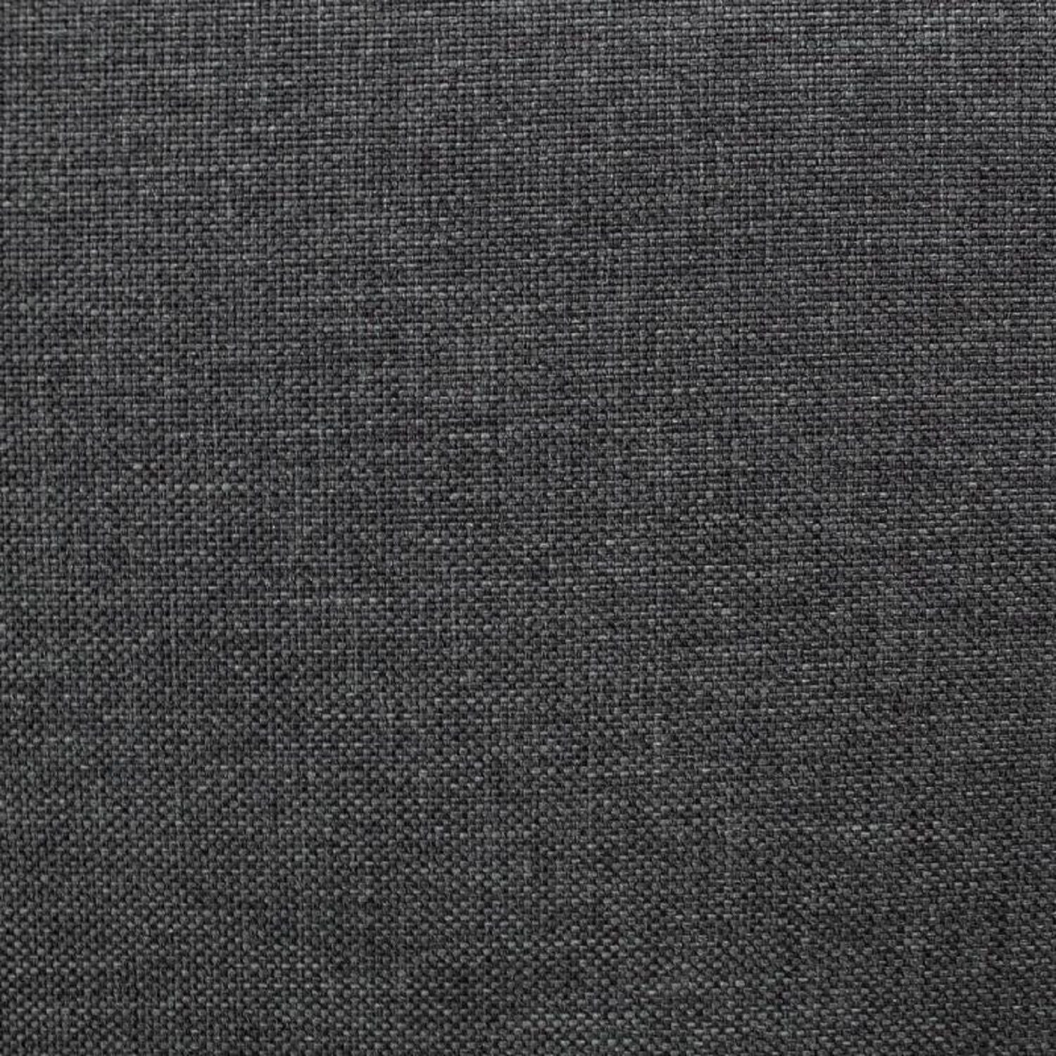 Eastern King Size Bed, Upholstered Platform Bedframe - Charcoal
